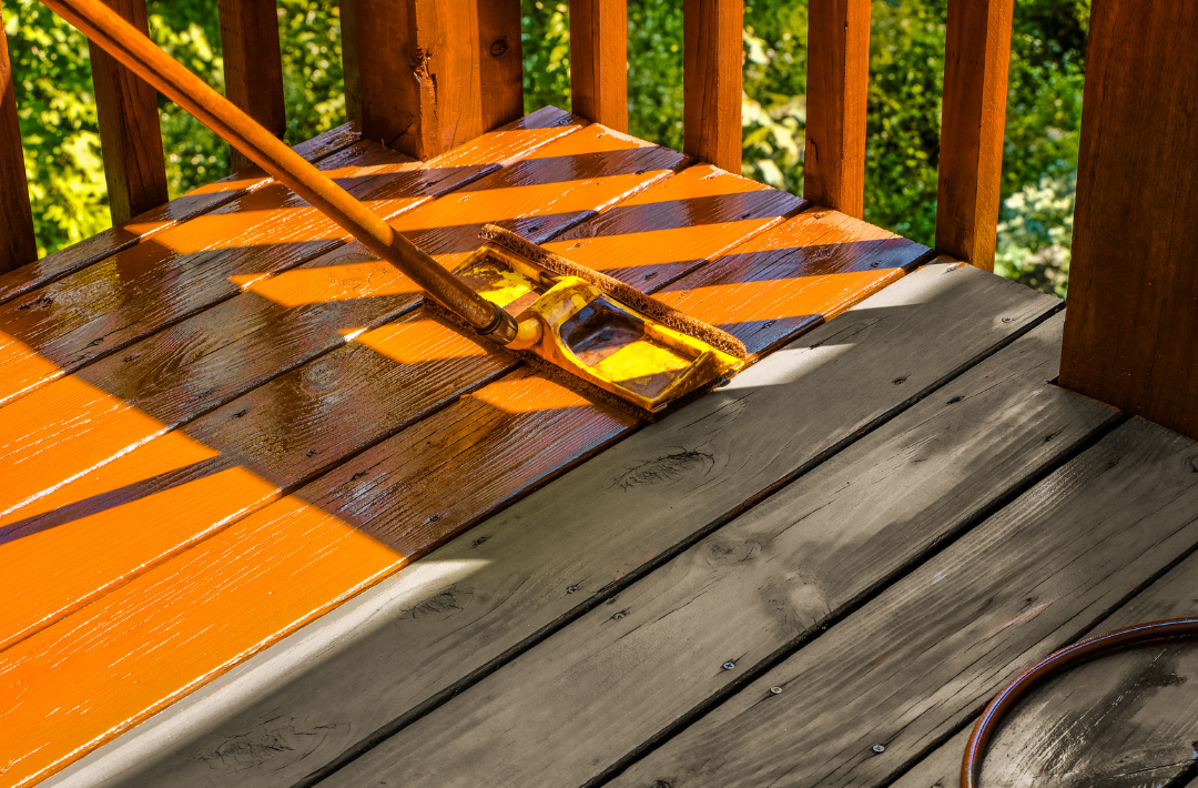 Staining - Decks and Fences 1